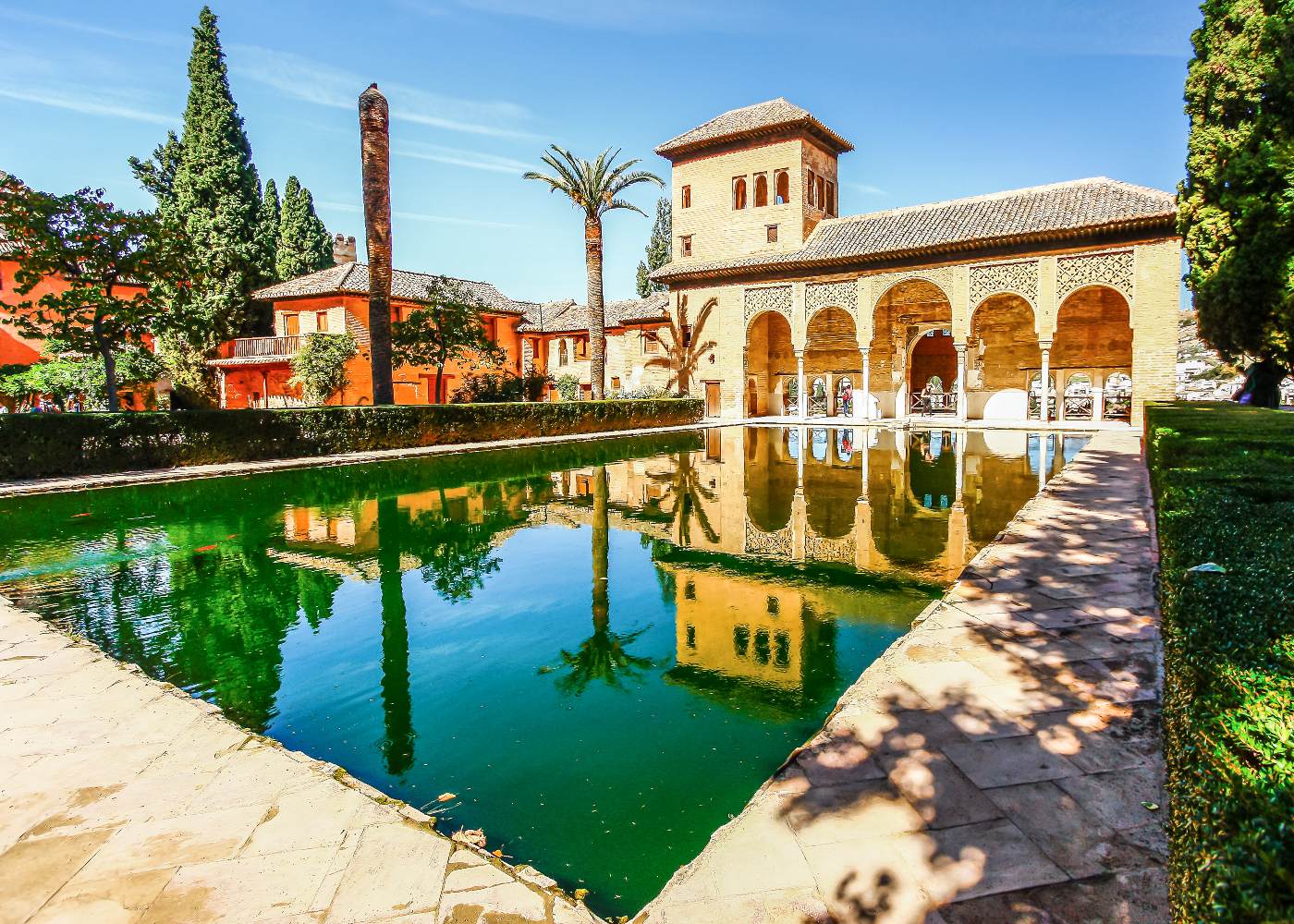 Jardim interior do Alhambra