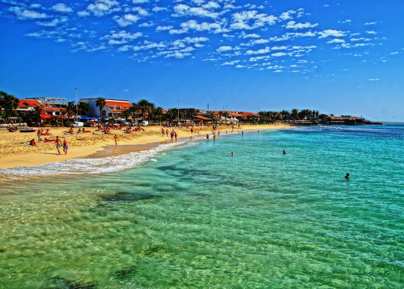 Mar em Cabo Verde