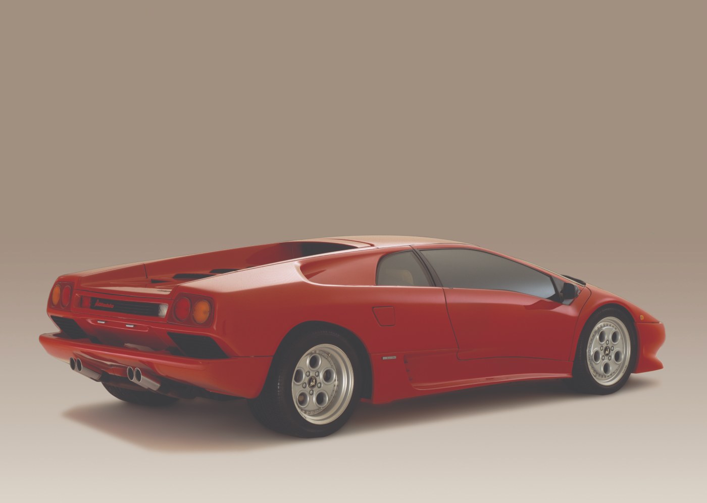 Lamborghini Diablo vermelho