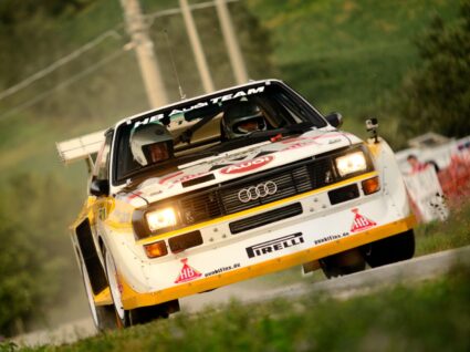 Audi Quattro em competição