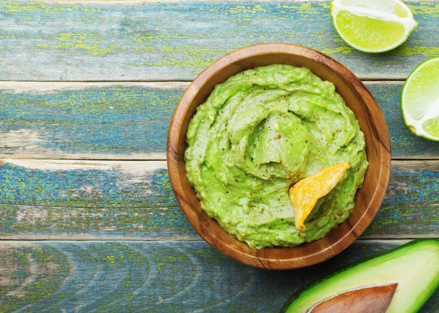 receita de guacamole