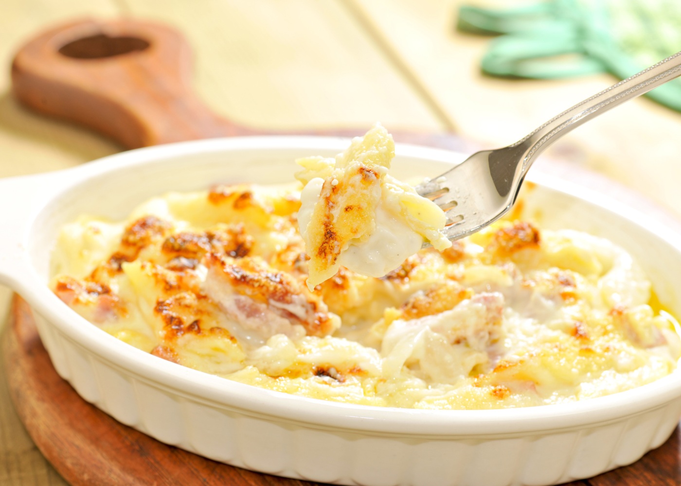 receita de macarrão gratinado