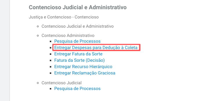 reclamar valores das deduções à coleta de IRS