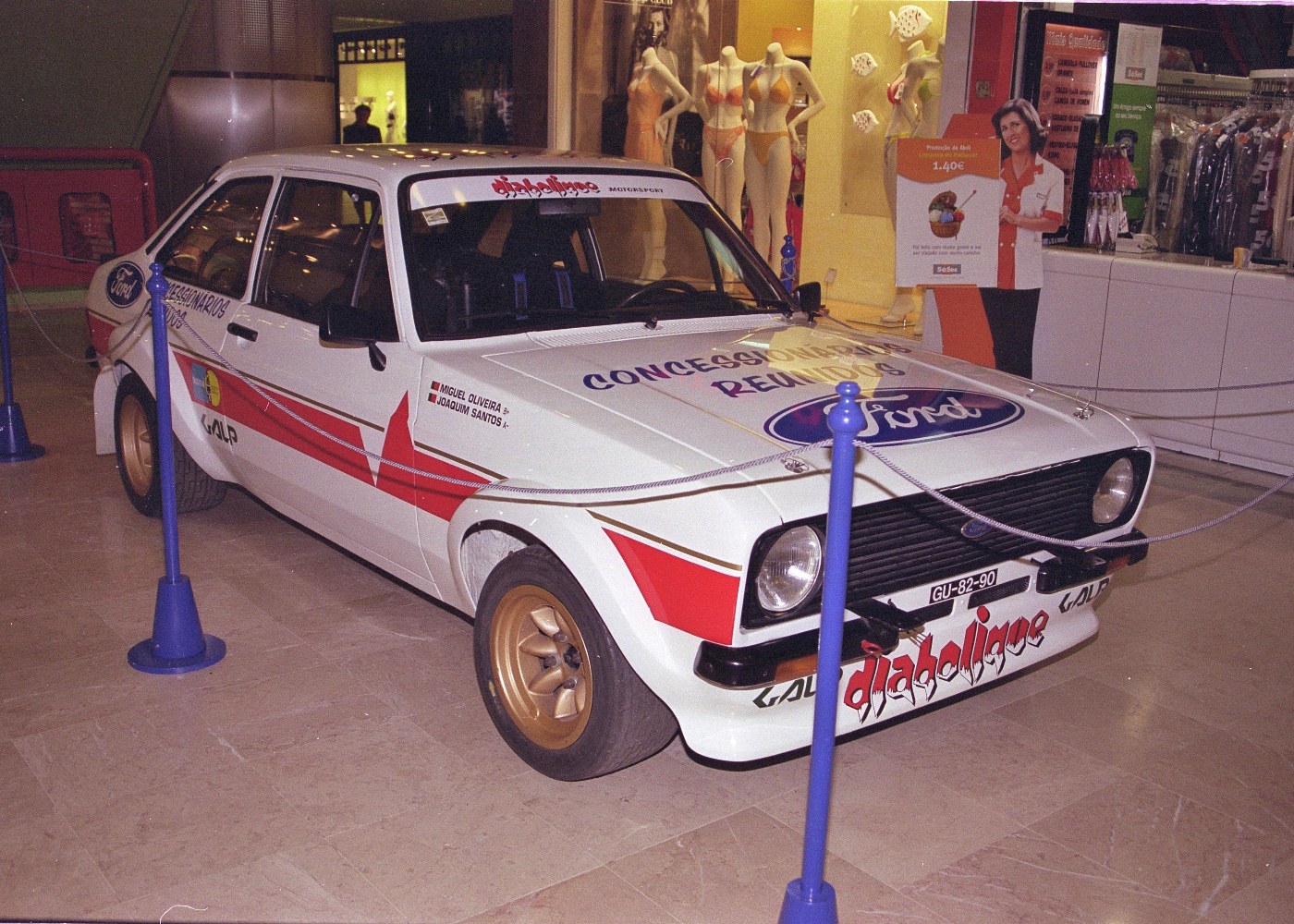 carro da equipa Diabolique