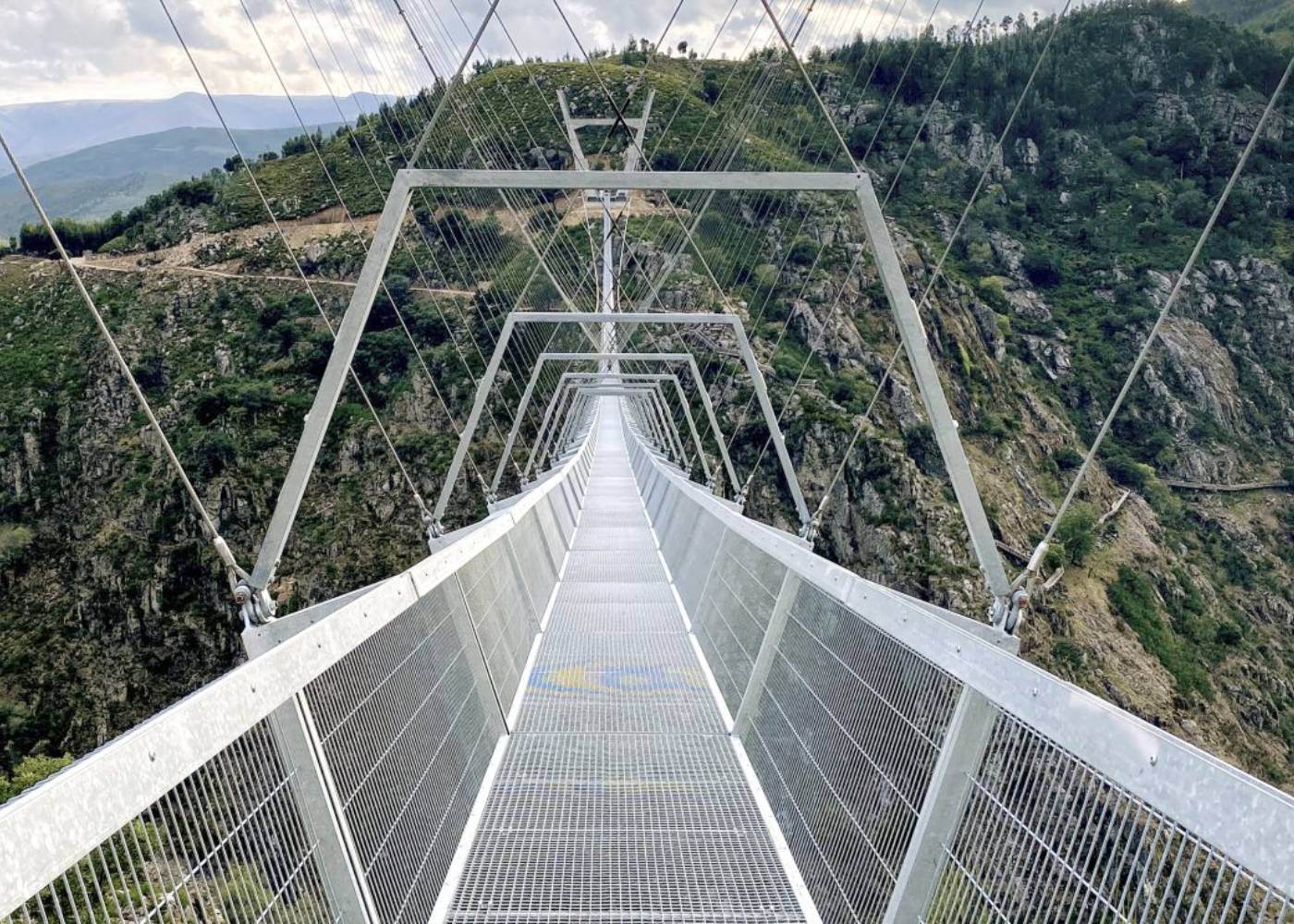 Ponte pedonal suspensa de arouca