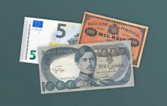 Réis, escudos, euros