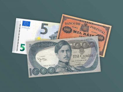 Réis, escudos, euros