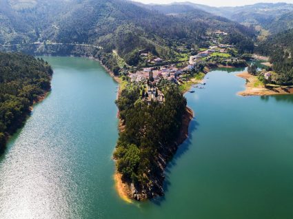 Dornes em castelo de Bode