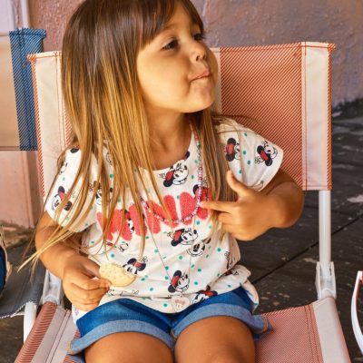 t-shirt da Minnie para bebé