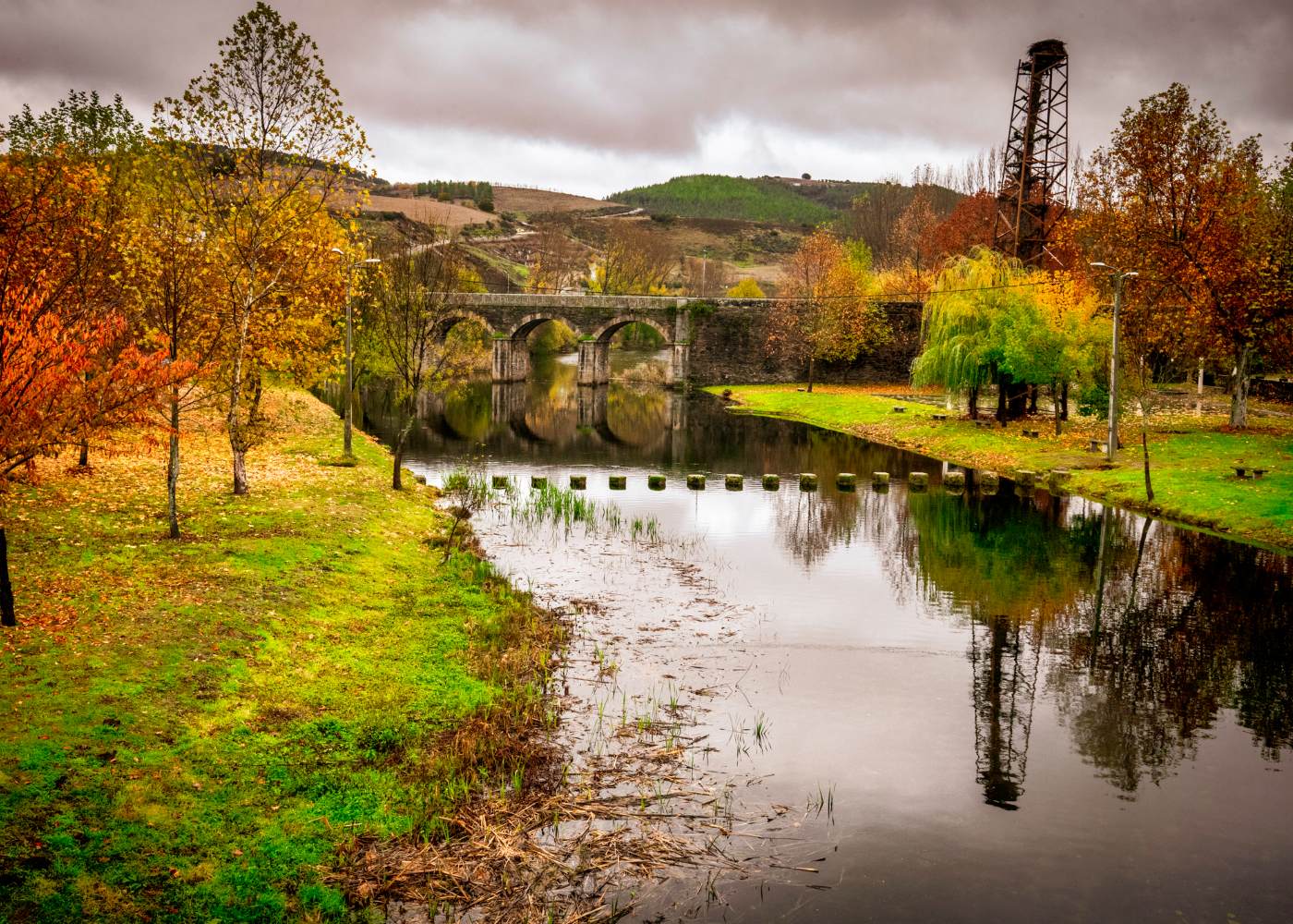 Ponte em Gimonde sobre o rio Sabor