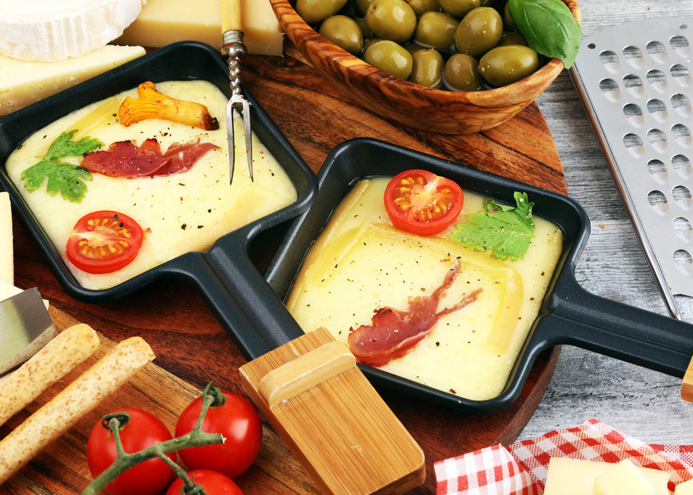 Bolo de raclette