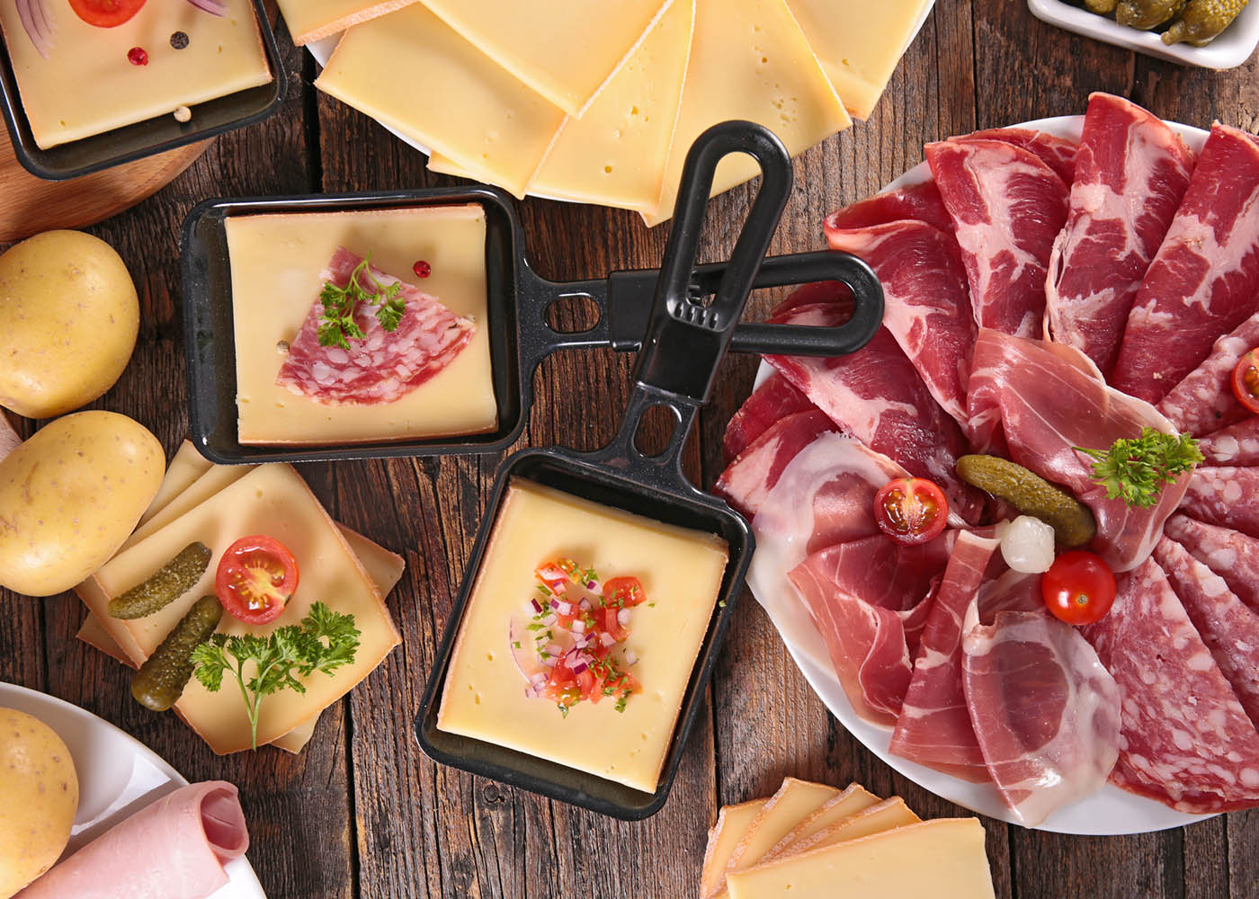 Raclette receita