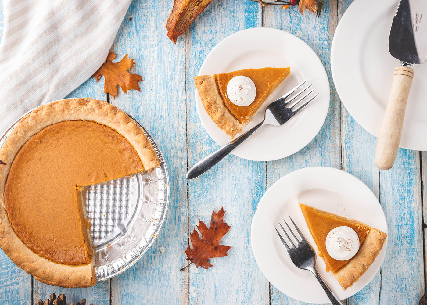 Tarte de abóbora e nozes