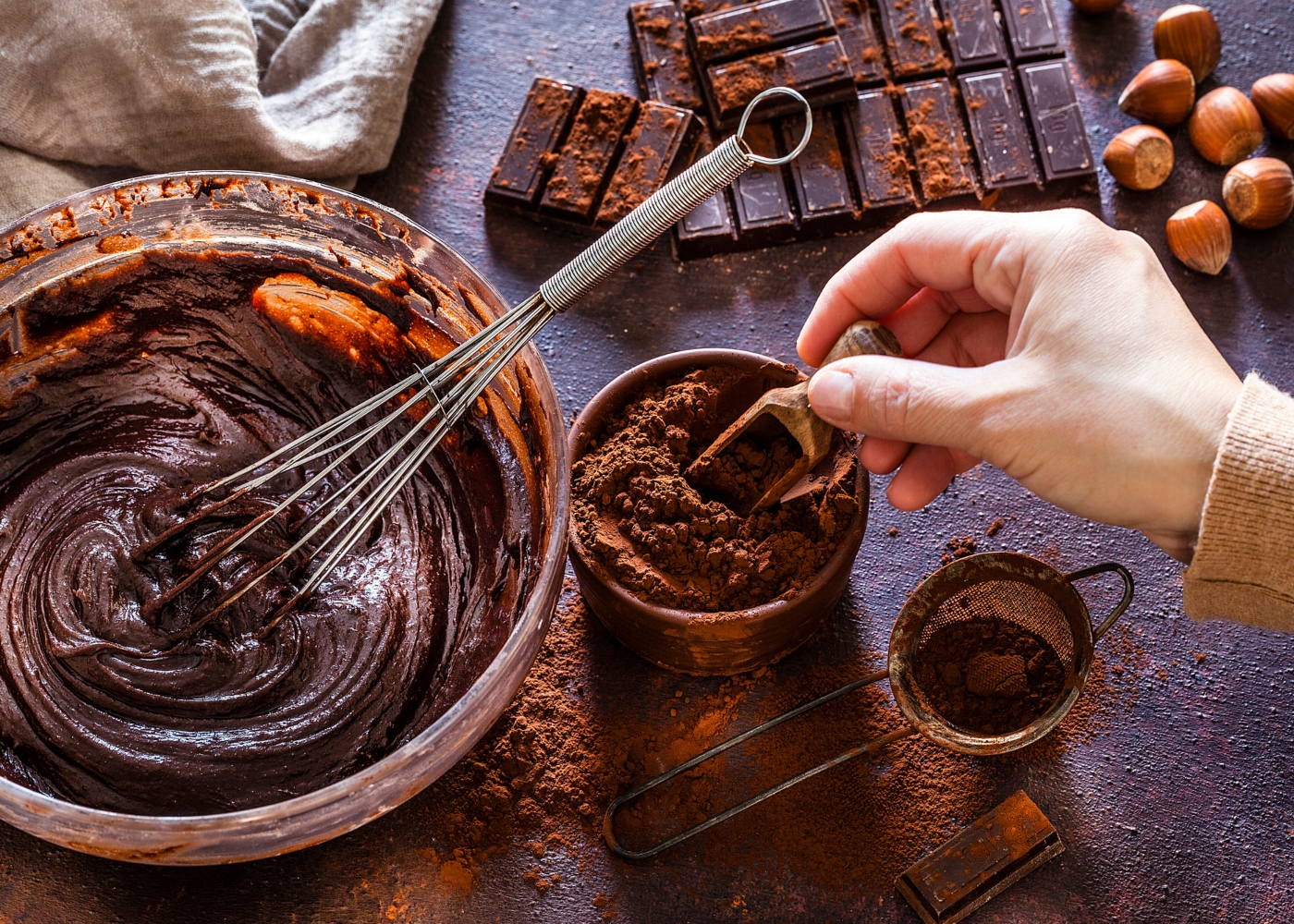 bolo de nutella