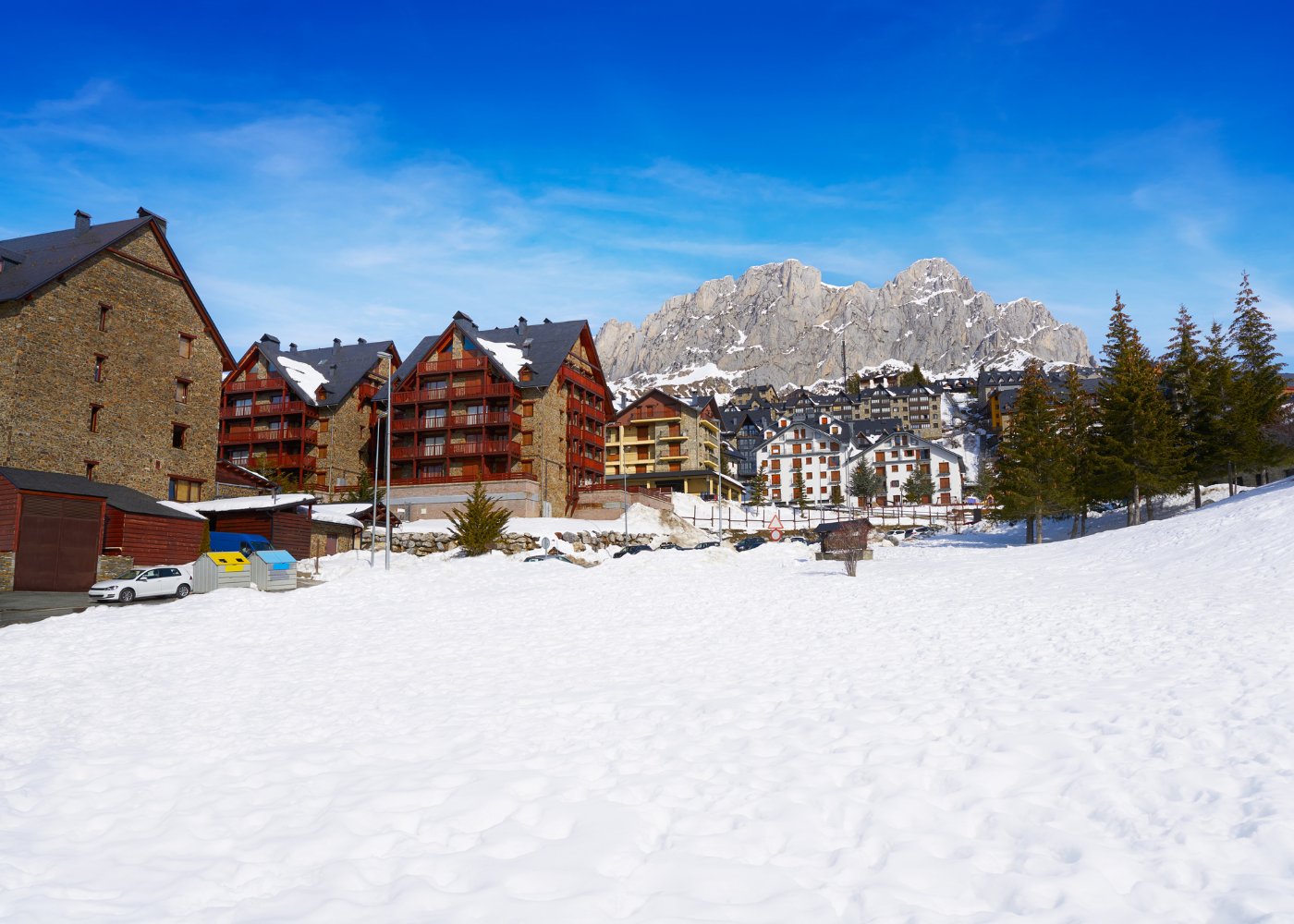 Estância de Formigal em Espanha