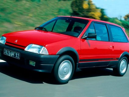 Citroen AX GT vermelho