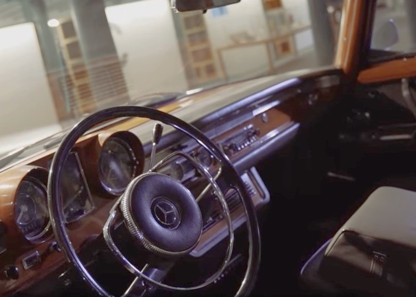 Interior do Mercedes-Benz 600S