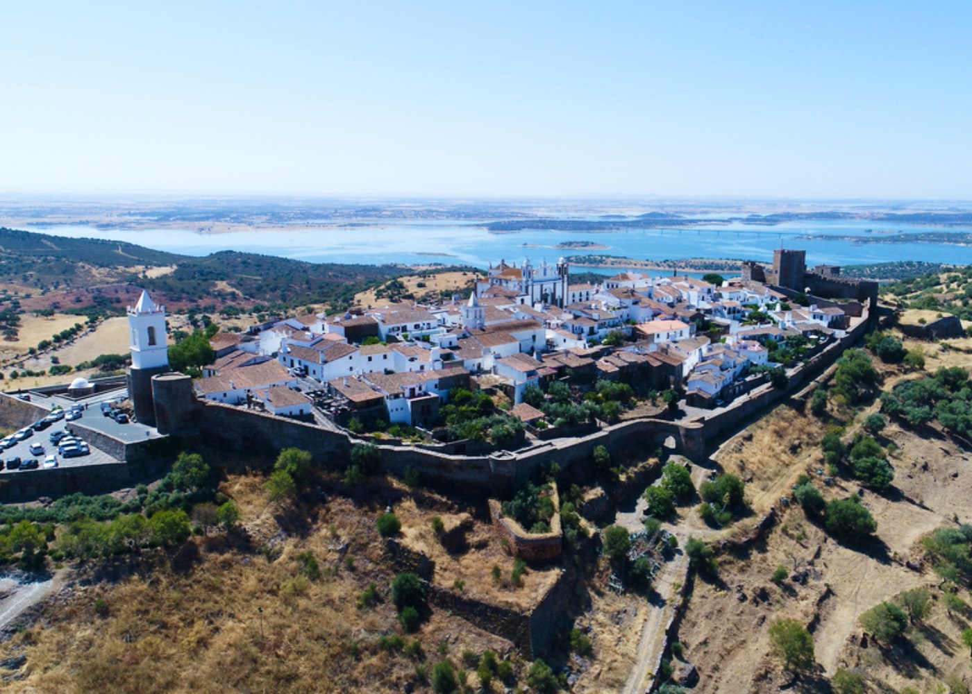 Vista aérea de Monsaraz