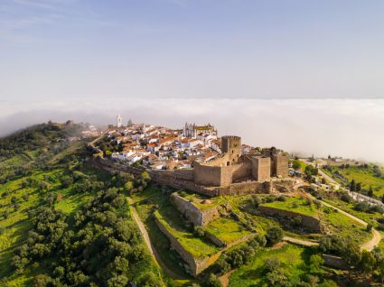 Vista geral da vila de Monsaraz