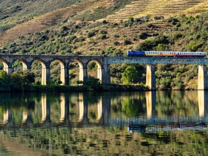 Comboio na Linha do Douro