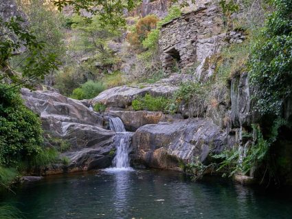 Cascata em Drave na Serra da Freita