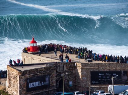 Ondas gigantes na Nazaré