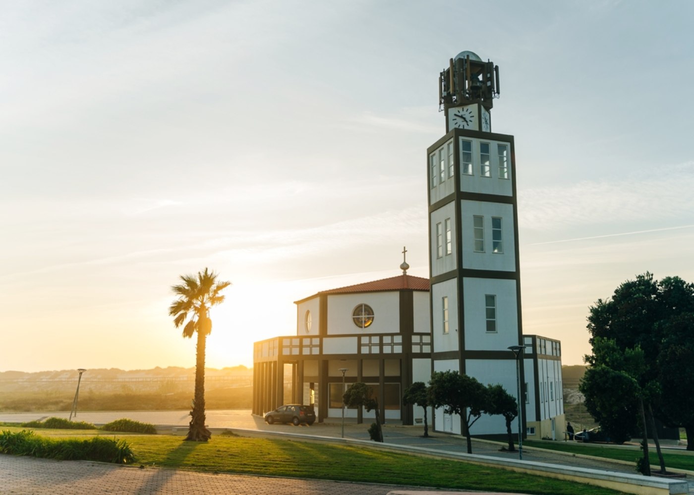 Igreja na Costa Nova