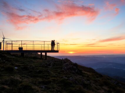 Miradouro da serra da freita onde se encontram as pedras parideiras