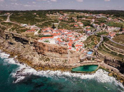 Vista aérea de Azenhas do Mar