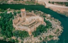 Castelo de almourol na rota dos templários