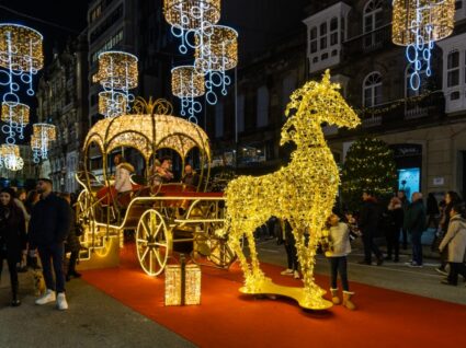 mercado de natal de Vigo