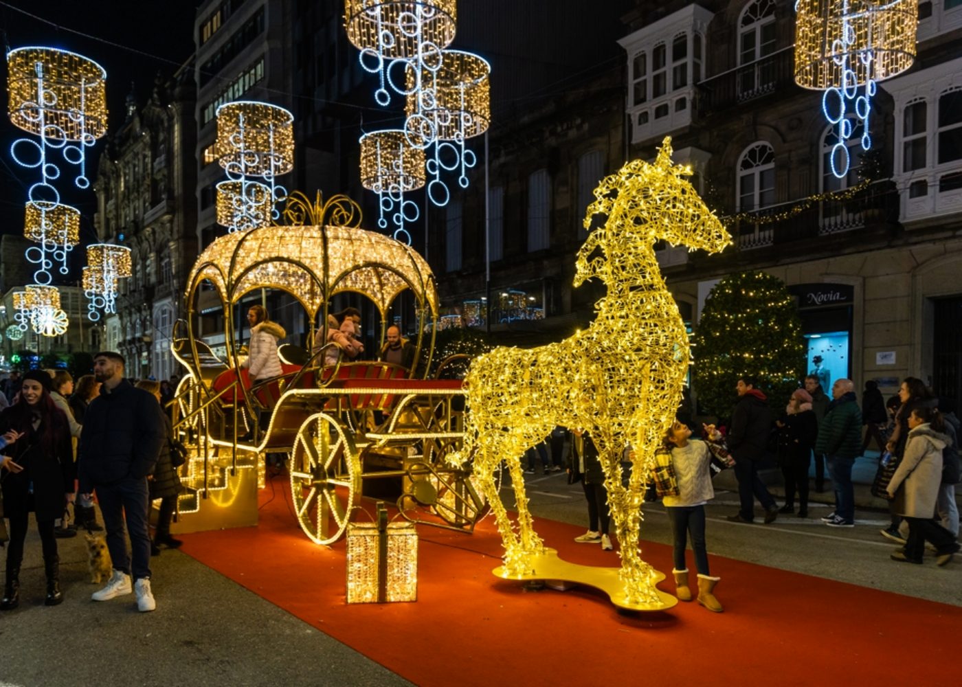 mercado de natal de Vigo