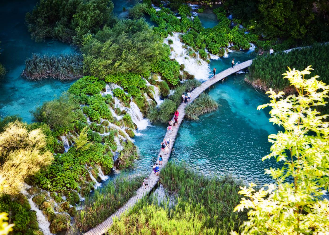 Lagos de Plitvice na Croácia