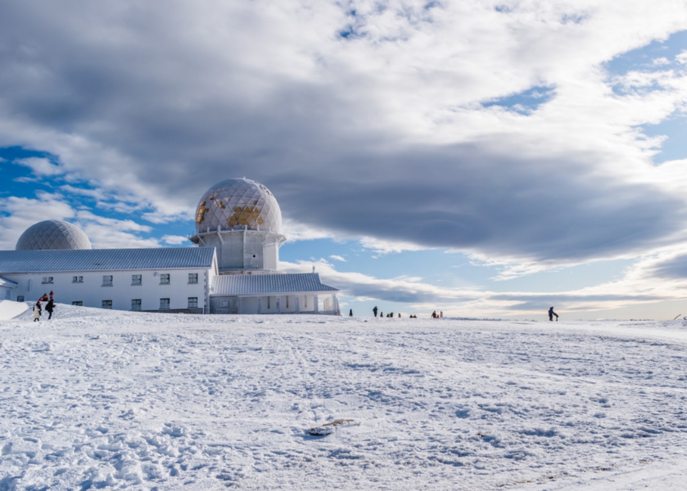 Serra da estrela com neve