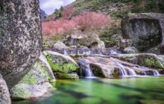 Praias fluviais na serra da estrela