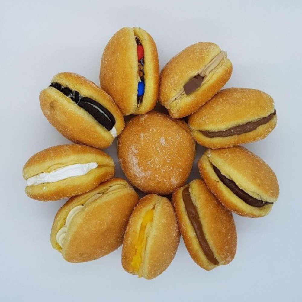 bolas de berlim chefpanda