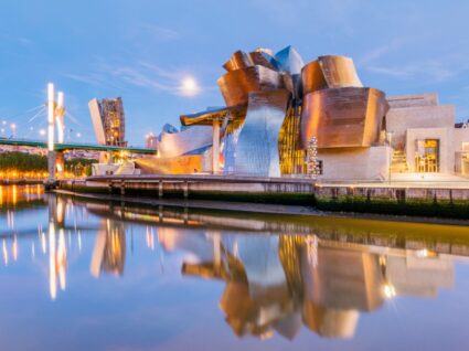 Museu em Bilbao no país basco