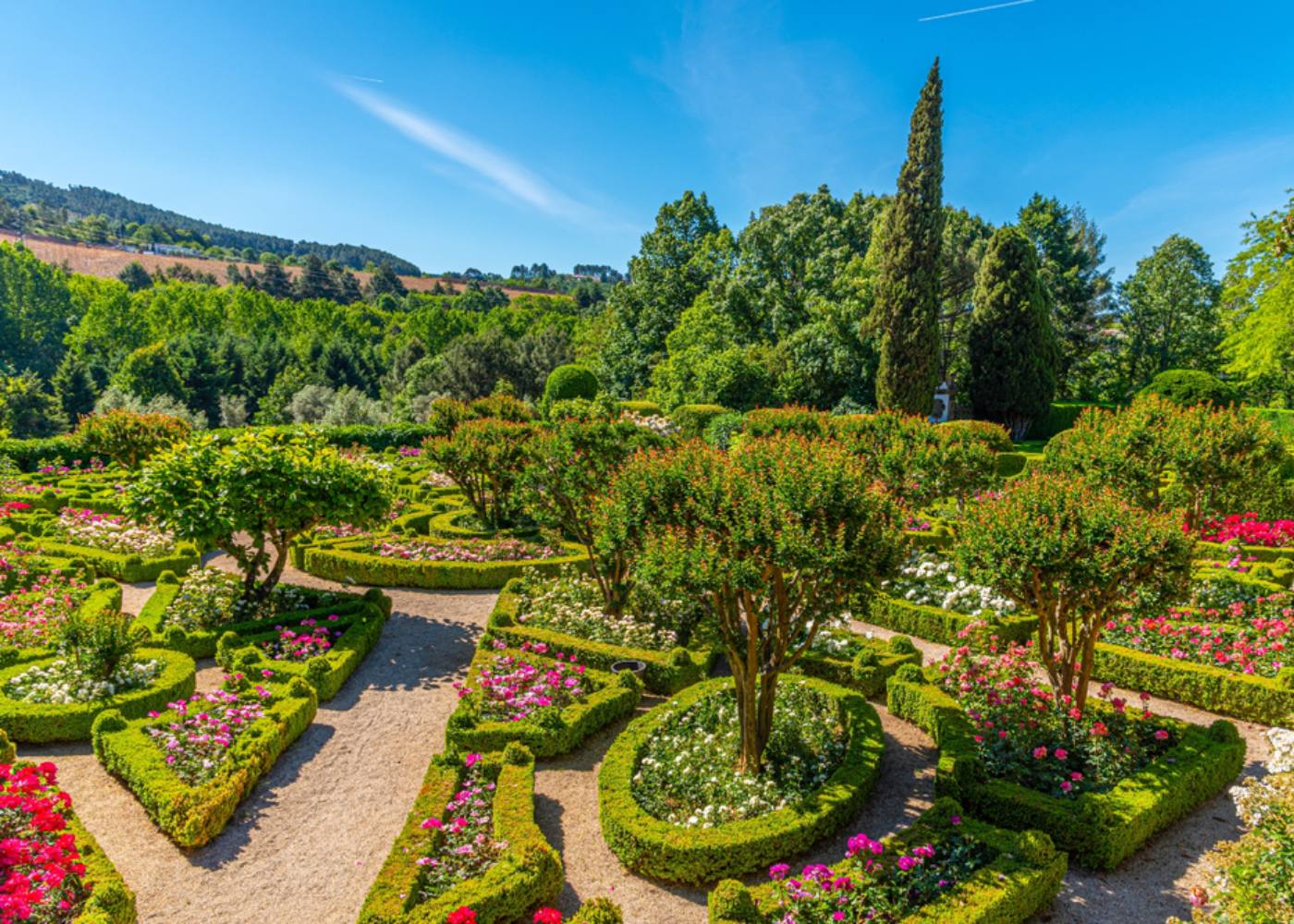 jardins da casa de mateus