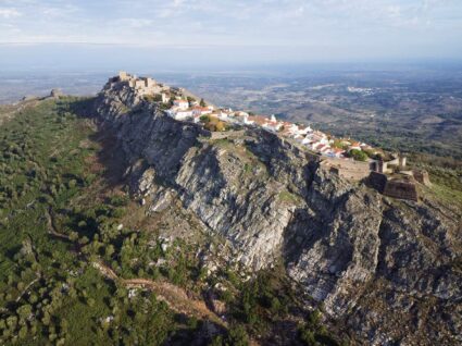 Vista aérea de Marvão