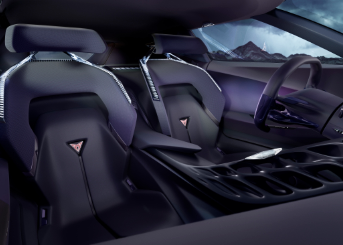 Cupra dark Rebel interior