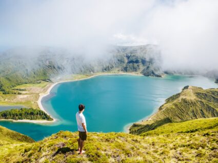 Lagoa em Ponta Delgada