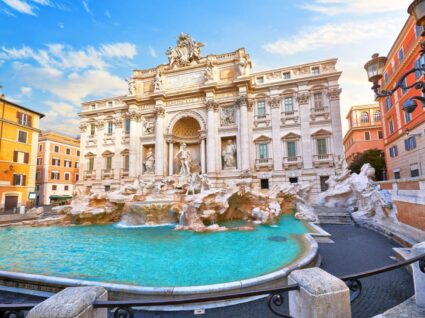 Fontana di Trevi em Roma