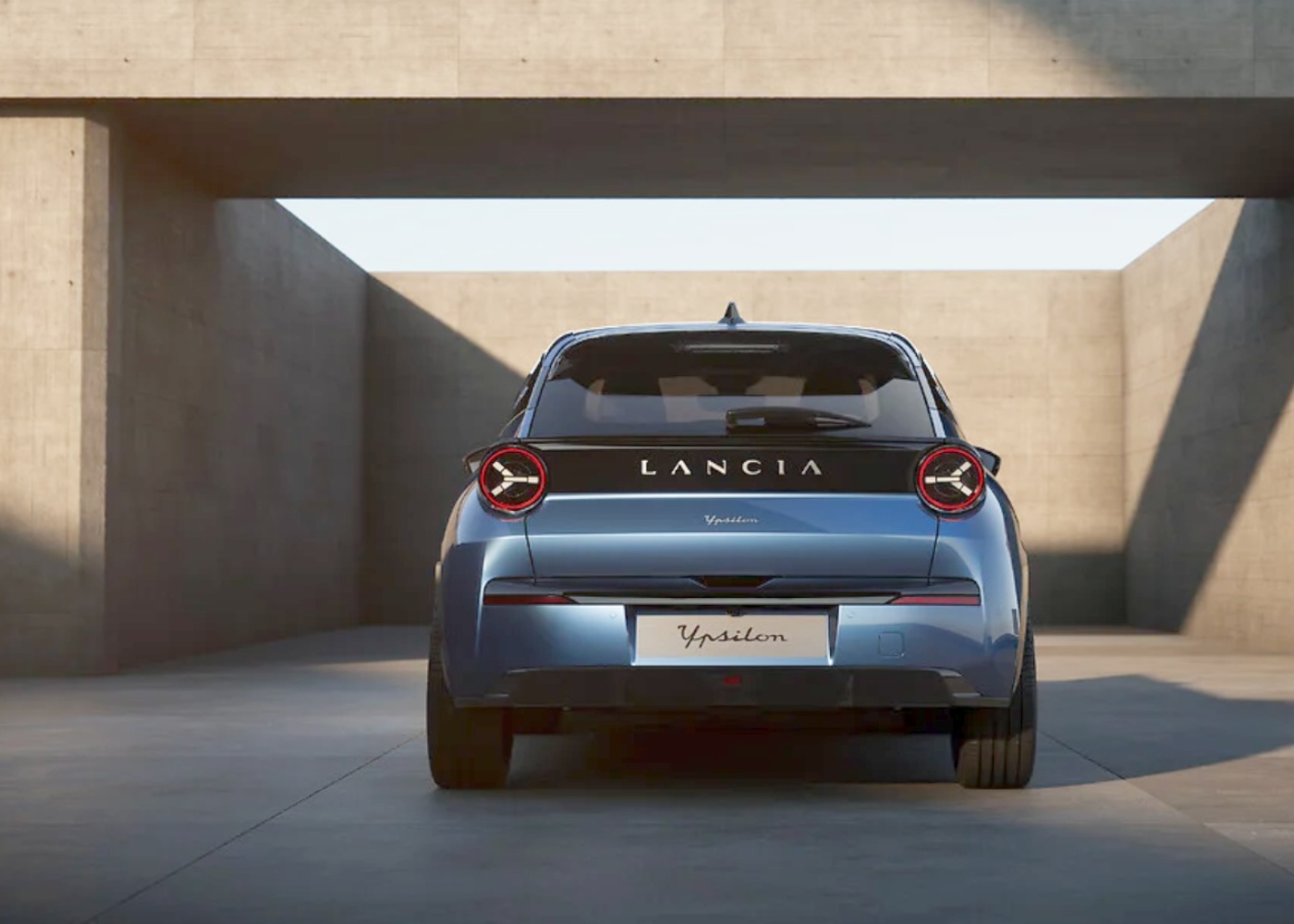 traseira do novo lancia ypsilon