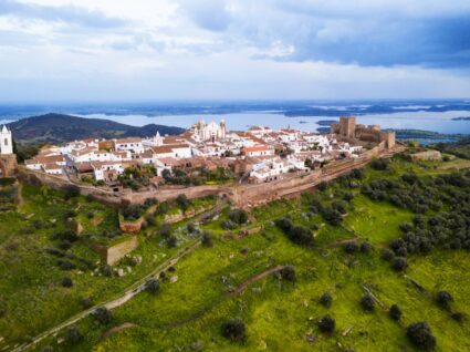 Vista aérea de Monsaraz