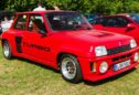 Renault 5 Turbo vermelho