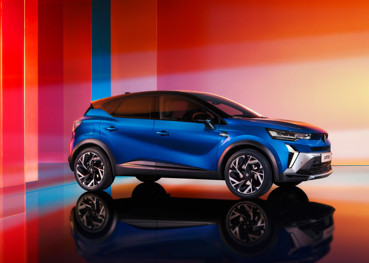 novo renault captur azul