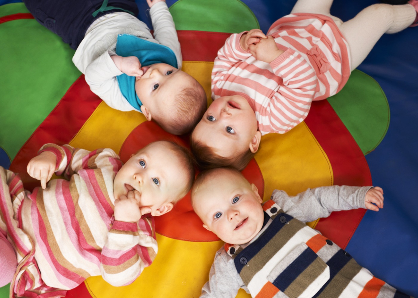 Bebés na creche