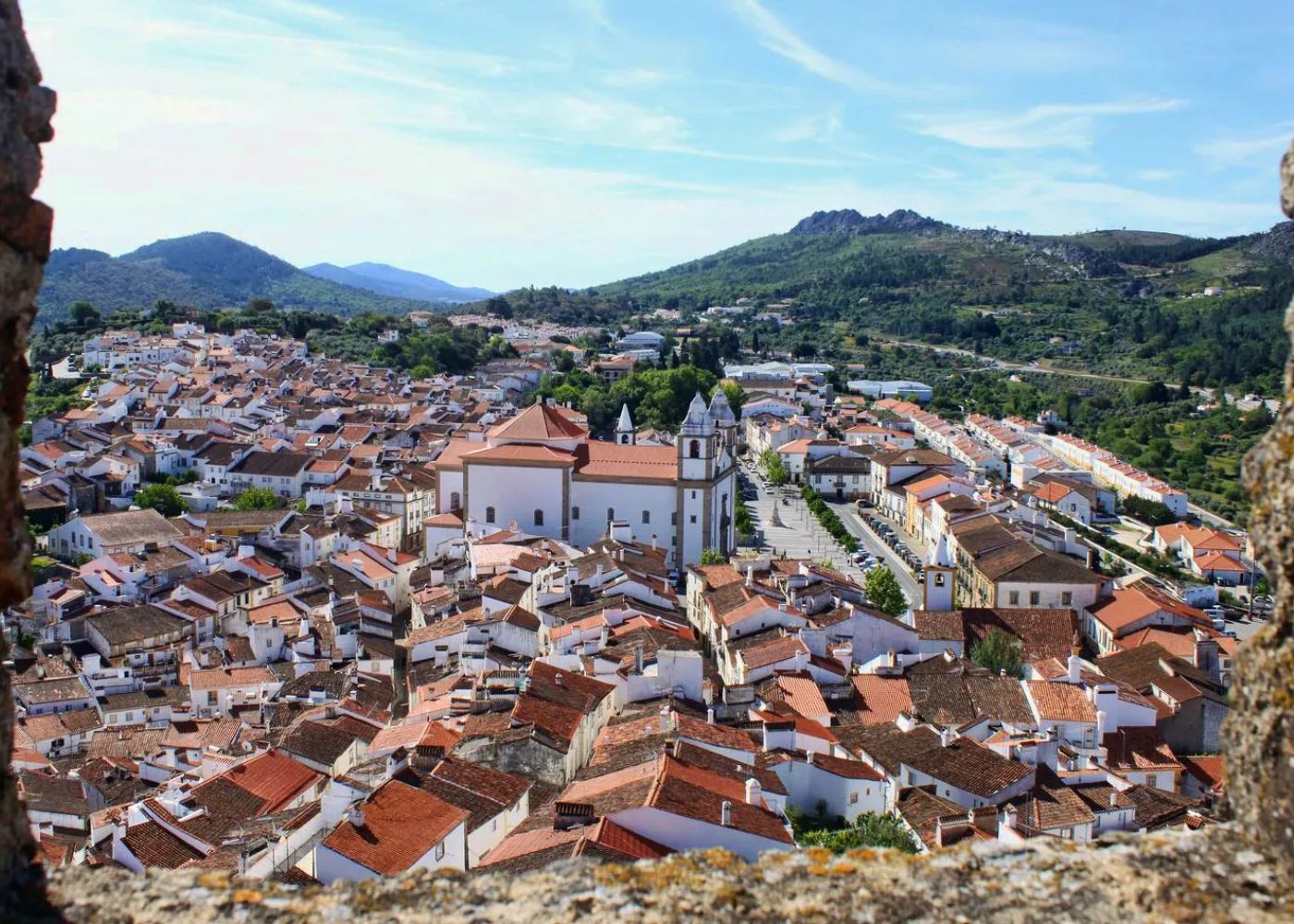vista de castelo de vide