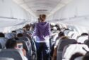 Interior de avião