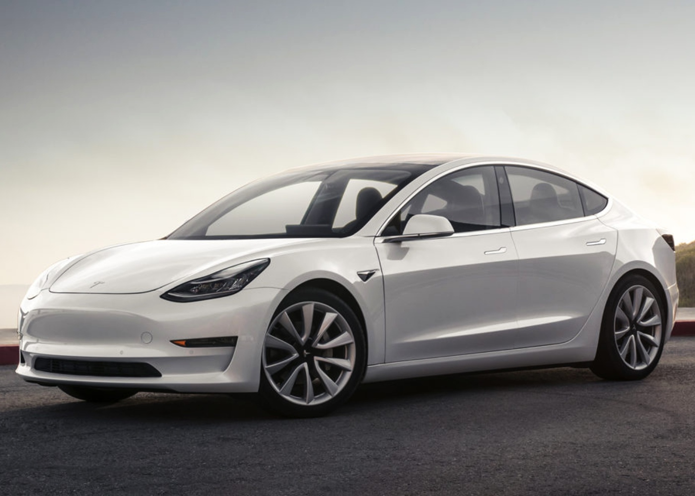 Tesla Model 3 branco